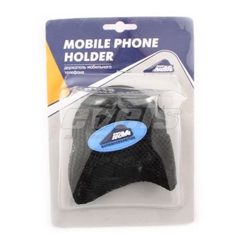Держатель сотового телефона "Nova Bright" (205522) "мешочек"-сетка большой, черный